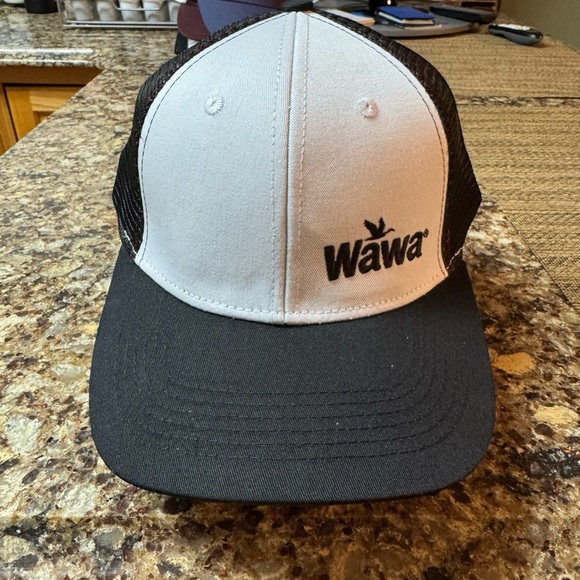 Wawa Black and White Adjustable Trucker Hat - Picture 2 of 8